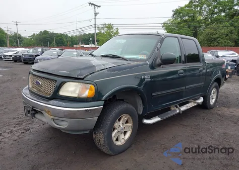 2003 Ford F150 Supercrew из США, поврежденный, VIN 1FTRW08L53KB05534